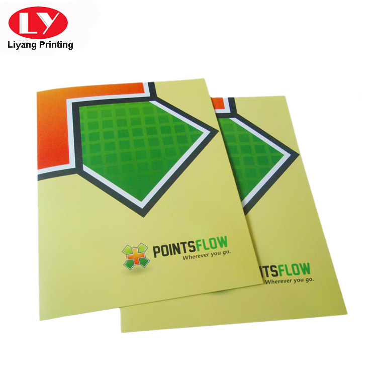 Two Pockets Paper presentation folder printing