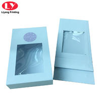Custom Logo Magnetic Gift Box Window Box Packaging