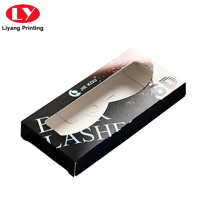 Coated Art Card Custom False Eyelash Paper Packaging Box Manufacturer