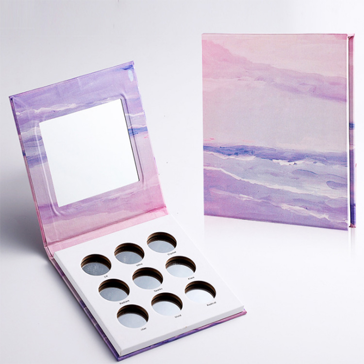 cosmetic box for eyeshadow palette with magnetic