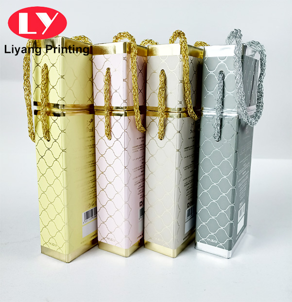 Luxury perfume set gift boxes with handle