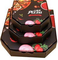 Wholesale Custom Printed Big Factory Full Color Printing Food Paper Pizza Box Paper Box Packaging